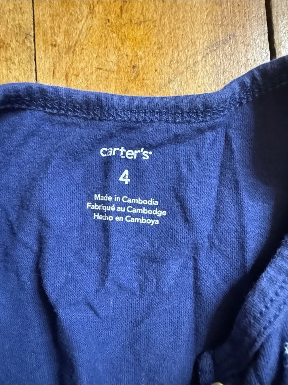 Carters soft navy